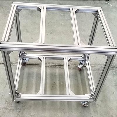 2525 T Профиль из алюминия, сгибающий слоты, экструдированные профили, прецизионные компоненты