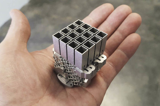 Алюминиевая 3D-печать сервисные части гладкая индивидуальная промышленность