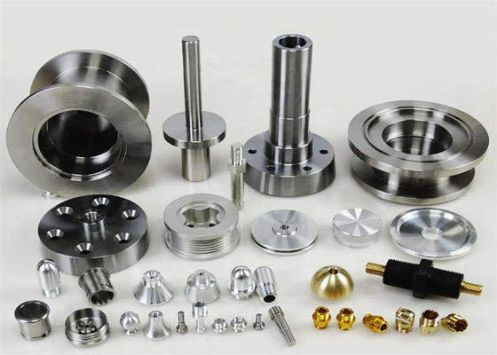 Металлические 5-осевые обработанные детали CAD / CAM 5-осевое аэрокосмическое обращение