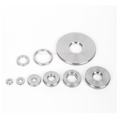 Прецизионные детали токарной обработки на станках с ЧПУ, допуск ±0.005 мм, для промышленного использования