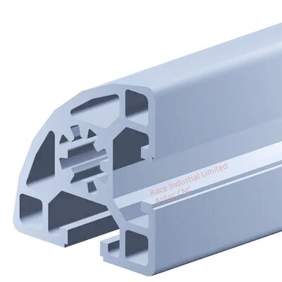 Профили с точной экструзией алюминия с цветовой отделкой дерева и настройкой OEM & ODM для промышленных приложений