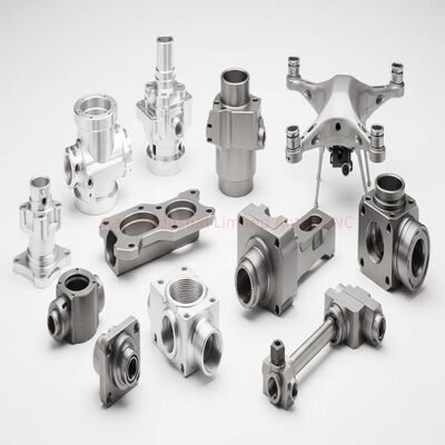 Precision CNC Machining Parts with 0.03 Surface Roughness and Anodized Surface in Customized Sizes